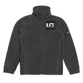 U-GRAND Comfortable Unisex Fleece Jacket with Embroidered Design - Perfect for Outdoor Adventures & Casual Wear